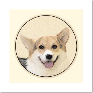 Pembroke Welsh Corgi Painting - Original Dog Art Posters and Art